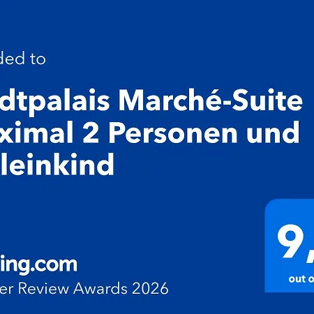 Stadtpalais Marche-suite Maximal 2 Personen Und 1 Kleinkind *